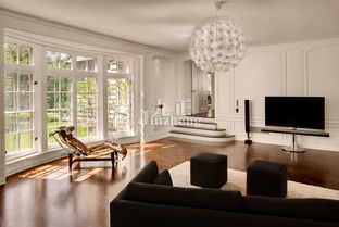 北欧复式客厅简单电视墙设计装修效果图 第3张 家居图库 九正家居网